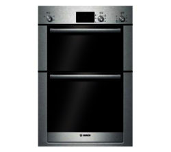 BOSCH  Exxcel HBM13B550B Electric Double Oven - Brushed Steel